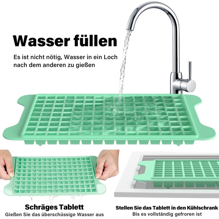 Форма для морозильної камери Невеликий лоток для льоду з лотком для льоду - 135 4 шт. форма для льоду для охолодження напоїв, міні