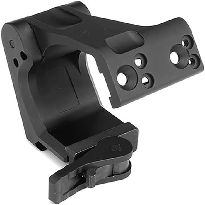 Тактичне кріплення збільшувальної лінзи WLXW FTC з важелем швидкого зняття висота 2,26 дюйма/2,91 дюйма, складне, алюмінієві збільшувальні лінзи G33/G43/G45 з ЧПК (чорні, 2,91) 2,91 чорний