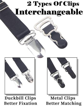 Жіночий пояс для панчіх ohyeahlady, широкий, з PU-шкіри, з 6 підвісними тримачами, великий розмір, з 12 змінними кліпсами та стрінгами