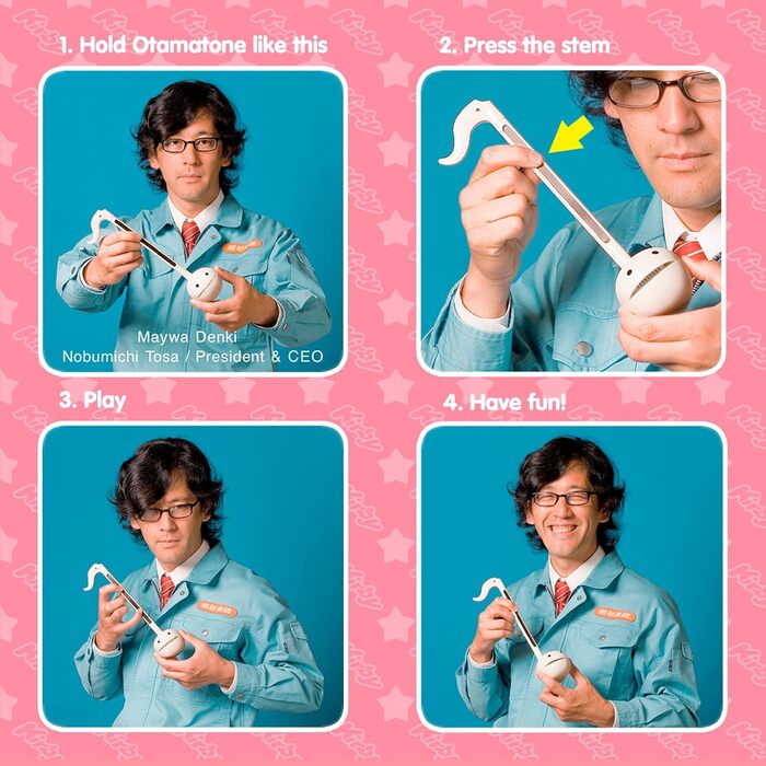 Звичайний електронний музичний інструмент Kirby Otamatone, японський портативний синтезатор для цифрових музичних інструментів, ді