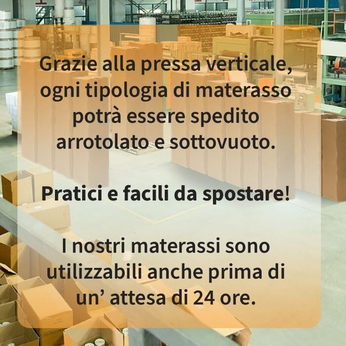 Матрац для одного ліжка, 100 x 200 см, ортопедична піна з ефектом пам&39яті, висота 24 см, напівжорсткий матрац, матрац для болю в спині, гіпоалергенний та стійкий до кліщів, модель Elisir H24 100X200Cm