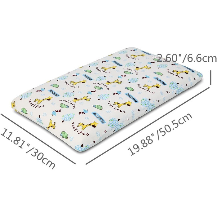 Дитяча подушка SIKAINI 30x50 Oeko-Tex Memory Foam Подушка з м&39яким бавовняним чохлом від 3 до 8 років