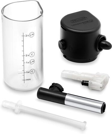 Повністю автоматична кавоварка з молочною системою, 7 кнопок прямого вибору капучино, еспресо та інших кавових напоїв, панель керування, функція 2 чашки, сріблястий/чорний, 292.81.SB