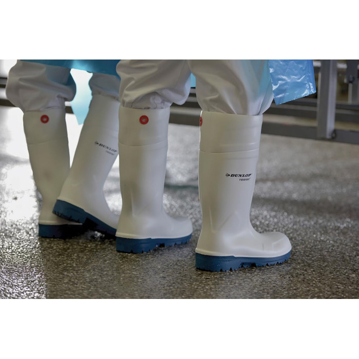 Захисне взуття DUNLOP, CA61131, Purofort FoodPro MultiGrip Safety, білий/синій, розмір 49 EU