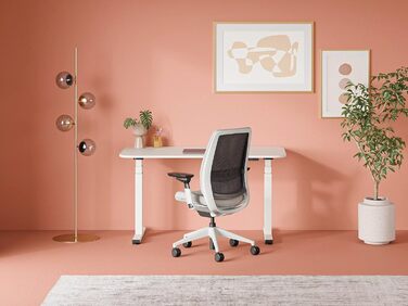 Ергономічне офісне крісло Steelcase серії 2 з поперековою опорою LiveBack та підлокітниками 4D Truffle, 72 x 64 x 101 Truffle Modern