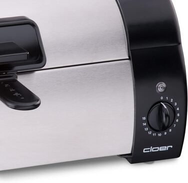 Хлібобулочний бейкер для випічки булочок, тортів або дріжджових частинок 570 Вт, матовий корпус з нержавіючої сталі, 3080