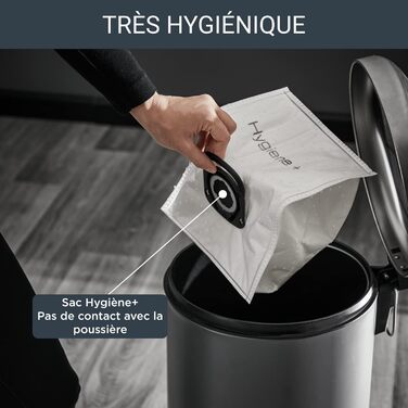 Пилосос Rowenta RO4933 Green Force Max з мішком Максимальна потужність 900 Вт Мішок для пилу 4,5 л 99,98 HEPA-фільтрація Радіус пр