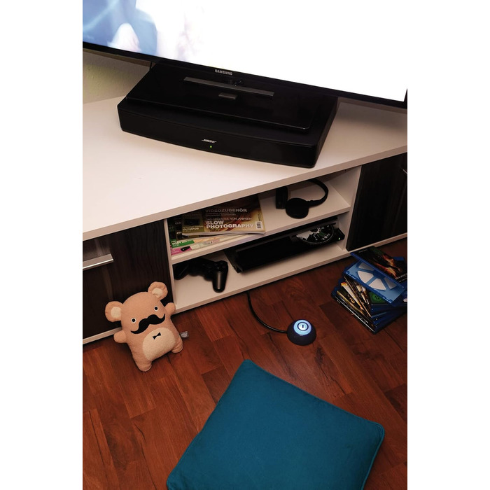 Вимикач Plus багаторозеток 6-місний (багаторозеток з 2 постійними та 4 перемикаючими розетками, ножний вимикач з підсвічуванням) а