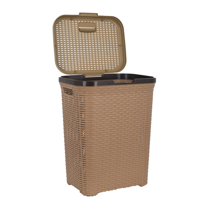 Кошик для білизни VIOLET HOUSE CARAMEL Ротанг (6481624)
