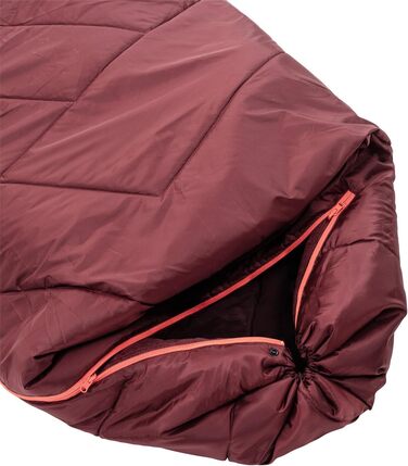 Синтетичний спальний мішок VAUDE Navajo 500 II SYN (чоловічий, до 3C/макс. зріст 190 см/вага 1,4 кг) лівий