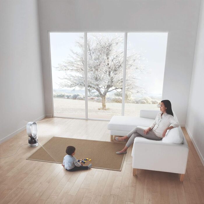 Зволожувач повітря Dyson AM10 (з функцією Ultraviolet Cleanse та ультразвуковою технологією, включаючи пульт дистанційного керуван