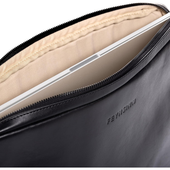 Велика ділова сумка FEYNSINN з натуральної шкіри - 15-дюймова сумка для ноутбука VANJA - жіноча сумка-портфель з відділенням для н