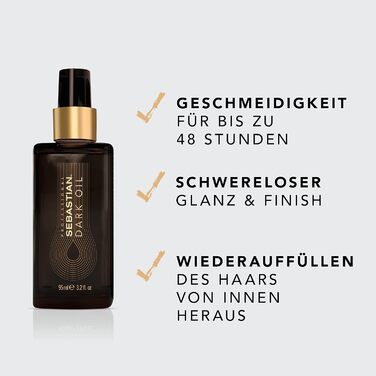 Олія для укладання волосся Sebastian Professional Dark Oil, 95 мл