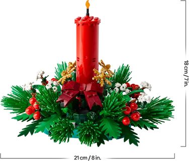 Конструктор LEGO Christmas Arrangement 40743 Різдвяна композиція, 433 деталі