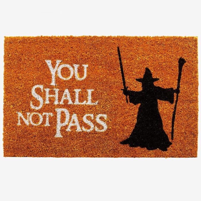 Килимок для дверей getDigital You Shall Not Pass - Килимок для дверей із відомою фентезійною сценою - Кокосове волокно