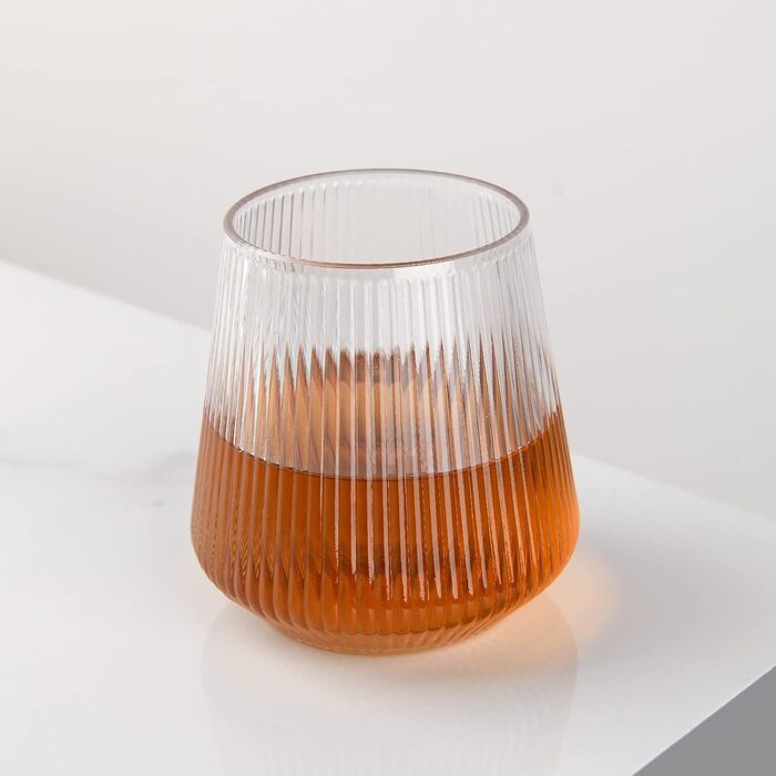 Гарячіші пластикові склянки для вина Tritan 355 мл, склянки для води склянки для пиття склянки для соку набір з 4, можна мити в по