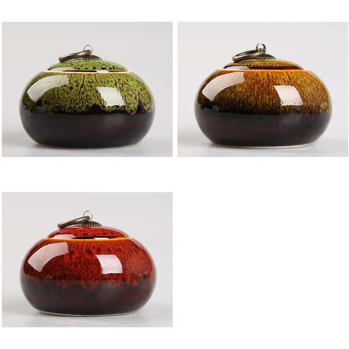 Порцелянова чайна коробка ZEALMAX, герметична бляшанка для чайника з чайним набором для кави та солодощів, керамічна чайна коробка / зберігання чаю A