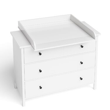 Насадка для пеленального столика BELLABINO Oti Насадка для пеленального столика для комодів Malm, Hemnes, Nordli високоякісна насадка для пеленального столика білого кольору стандарт 10 x 74 x 80 см