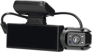 Багатомовний автомобільний відеореєстратор Mulcort з двома об'єктивами, автомобільний відеореєстратор, автомобільна камера, нічне
