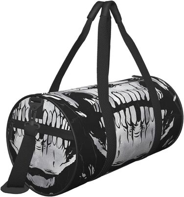 Спортивна сумка з дизайном черепа, для фітнесу, подорожей та багажу, велика дорожня сумка, сумка на нічліг та на вихідні для жінок та чоловіків