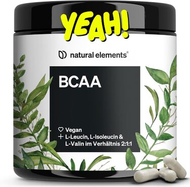Веганські капсули BCAA, 360 шт.