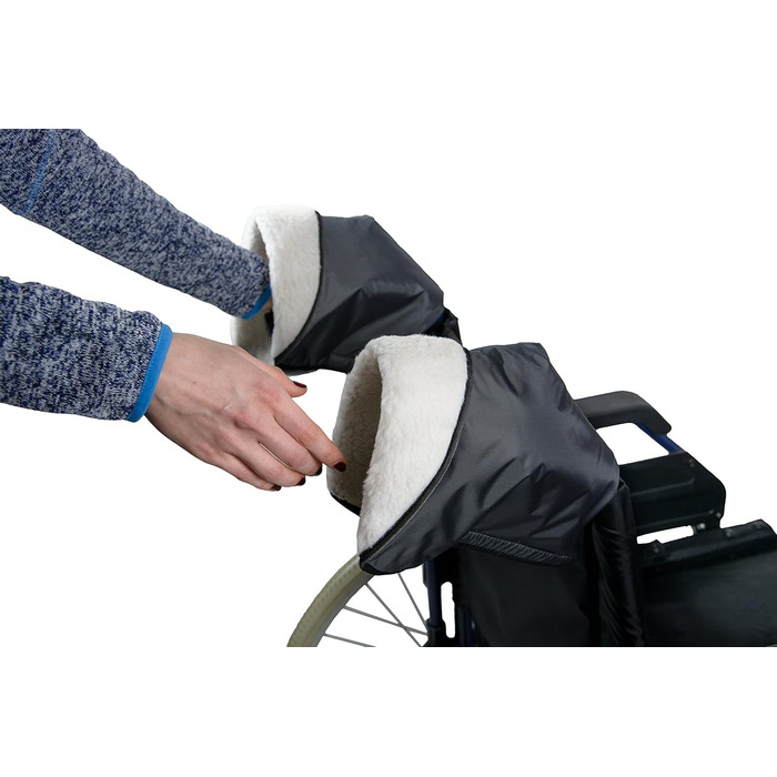 Рукавички для інвалідних візків, 1 пара, 24 Rollator Gloves