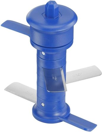 Тефаль Джеймі Олівер K1644344 Чоп і шейкер без світла Ємність 450 мл Мультишредер Універсальний подрібнювач для овочів, фруктів, цибулі, горіхів, часнику білий/синій білий/синій сингл