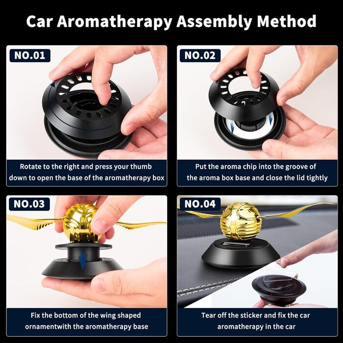 Автомобільний освіжувач повітря Kwak's, сонячний автомобільний освіжувач повітря з поворотними крилами для салону автомобіля Аксес