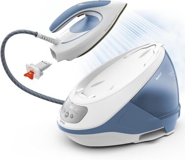 Парова прасувальна станція Tefal Express Protect SV9202 потужний тиск 7,5 бар потужність пари 520 г / хв. 1,8 л резервуар для води