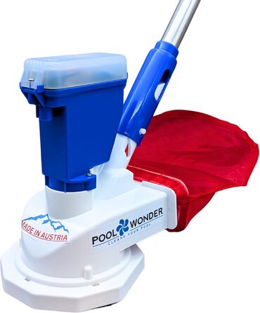 Пилосос для басейну з літій-іонним акумулятором Poolwonder V2. Зроблено в Австрії.