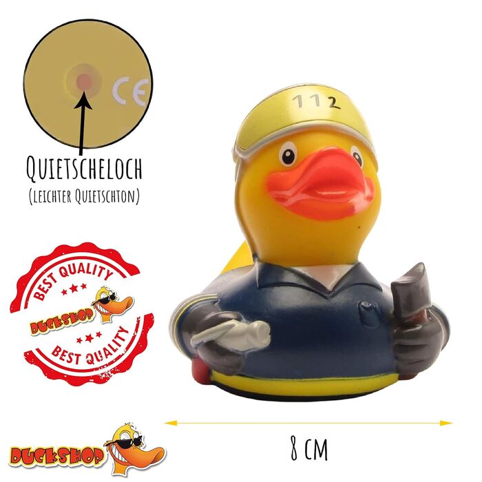 Пожежна служба Rubber Duck I Squeaking Duck I Squeaking Duck I Подарунок для пожежників