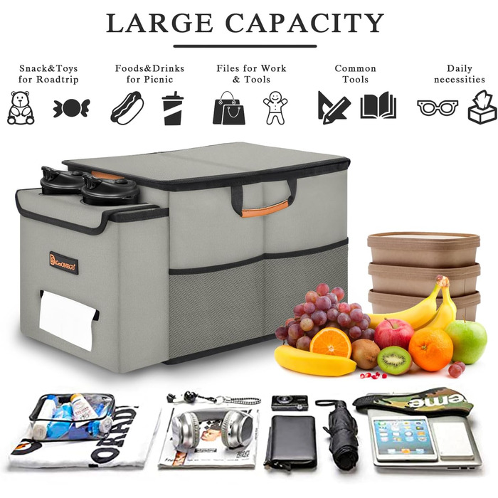 Органайзер для автокрісла DiGeeONEGU, автомобільний органайзер, переднє сидіння, заднє сидіння