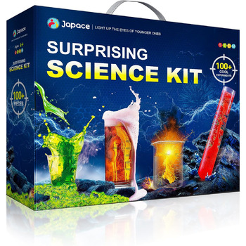 Експериментів для дітей, подарунковий набір іграшок для дітей з STEM-активності та науки, набір для хімії, подарунок на Різдво та день народження, 100