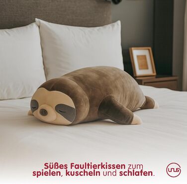 М'яка іграшка UNUS Лінивець, сірий