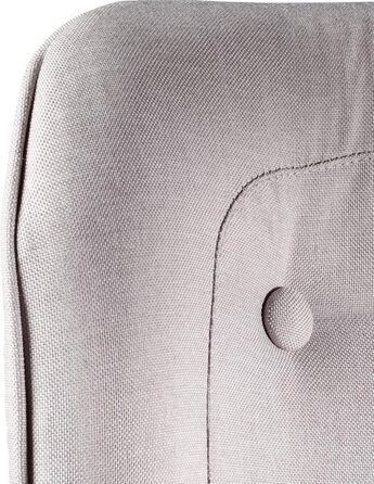 Крісло ECHTWERK Вінс, м&39яке крісло, зручне крісло, висока спинка, м&39яка пінопластова підкладка, дерев&39яні ніжки, 6,2 кг, сірий колір