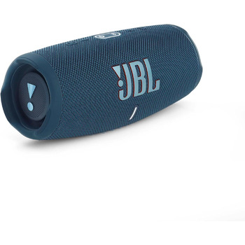 Колонка JBL Charge 5 бензиново-блакитного кольору - Водонепроникний портативний бумбокс з інтегрованим банком живлення - Один заря