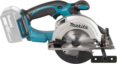 Акумуляторна ручна дискова пила Makita DSS501Z 51 мм 18,0 В (без акумулятора, без зарядного пристрою), синя