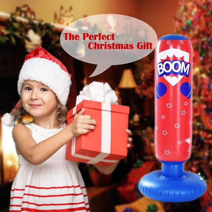 Боксерська груша JanTeelGO Kids 120 см, боксерська груша для миттєвого відскоку для занять кікбоксингом, карате, тхеквондо для зня