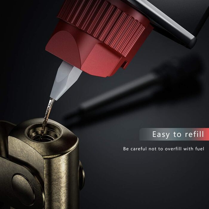 Вічний запальничок VVAY з бензиновим паливом та брелоком, постачається без палива