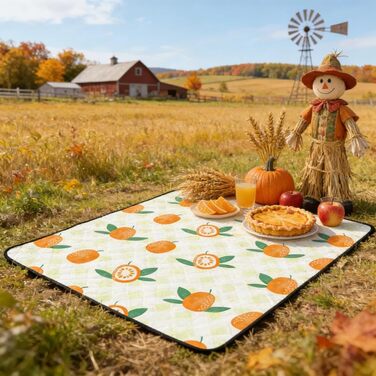 Великі водонепроникні килимки для пікніка для кількох осіб, піскозахисні, складані, портативні, для використання на свіжому повітрі, наприклад, для кемпінгу, пляжу, концертів, піскозахисний килимок для кемпінгу