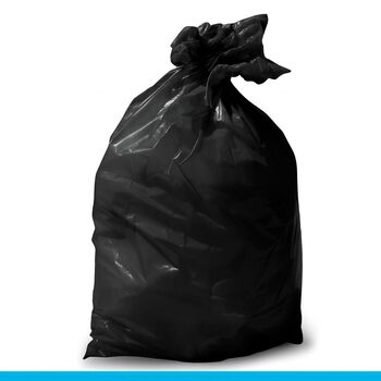 Рулонів) сміттєвих мішків 60 літрів, стійкі до розривів сміттєві мішки, сміттєві мішки, чорні сміттєві мішки 60x80 см, сміттєві мішки з переробленого ПВД 100 60 л, 100 шт., (10