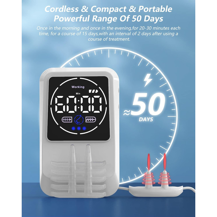 Прилад для лікування риніту з червоною лампою KTS, лазерне лікування для полегшення алергії при алергічному риніті, відновлення слизової оболонки носа, хропіння, закладеності носа, свербіння в носі, синуситу, застуди