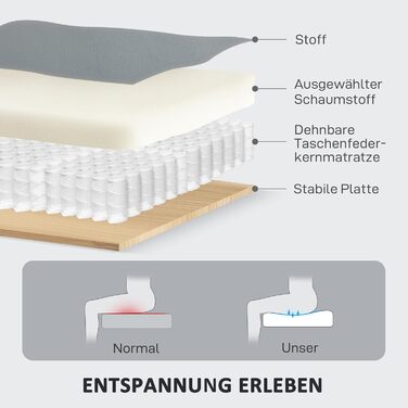 Крісло для телевізора HOMCOM з функцією відкидання, 3-місний диван-телевізійне крісло з пружинами Pocket Spring, крісло для кінотеатру з подвійним відкидним кріслом, підставкою для ніг, швидке складання для вітальні, темно-сірий