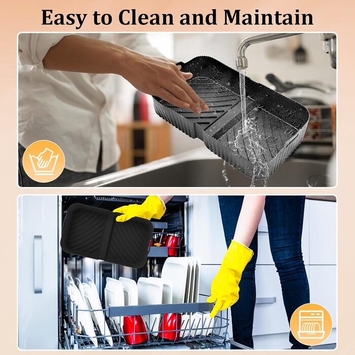 Аксесуари для фритюрниці Ninja Foodi Flexdrawer AF500EU 10,4 л, 110,4 л і 25,2 л силіконова форма для фритюрниці Ninja AF500DE аксесуари, інші аксесуари в комплекті