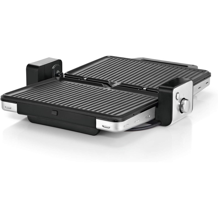 В-1, Настільний гриль, Пластини для гриля, Можна мити в посудомийній машині, 2100 Вт, 2-