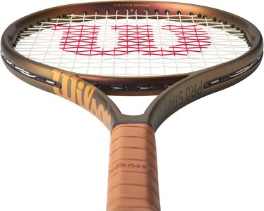 Тенісна ракетка Wilson Pro Staff 26 V14 — 26 дюймів, коричнева, зі струнами