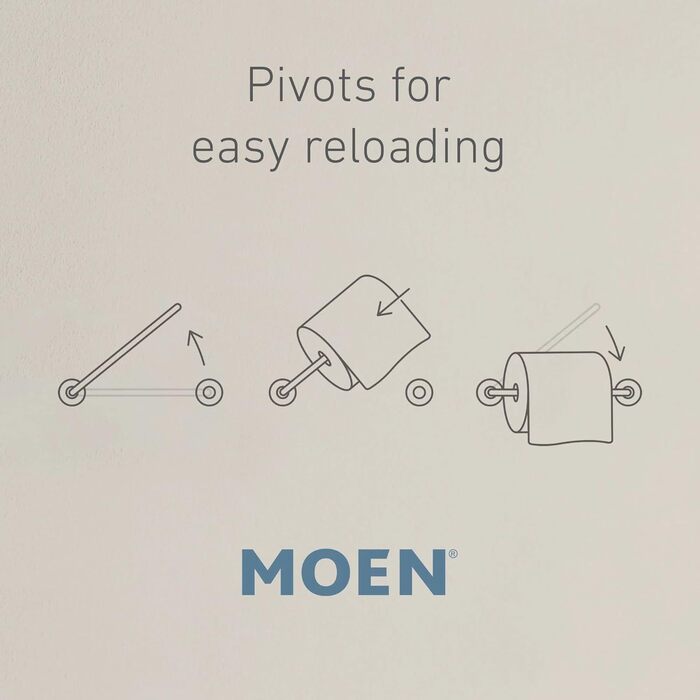 Тримач для туалетного рулону Moen