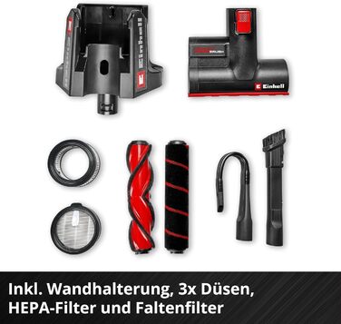 Акумуляторний стіковий пилосос Einhell TE-SV 18/270 Li BL-Solo