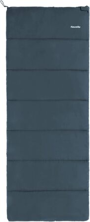 Спальний мішок Naturehike для дорослих, легкий прямокутний сплайсований 3-сезонний спальний мішок, для кемпінгу на природі, походів, синій