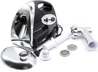 Електрична м'ясорубка ковбаса фарш машина м'ясорубка ковбаса машина з нержавіючої сталі Міцний нержавіючий високоефективний метал